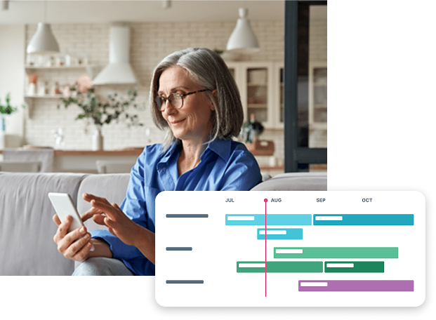HayatCMS Domiciliary Care Management Dashboard